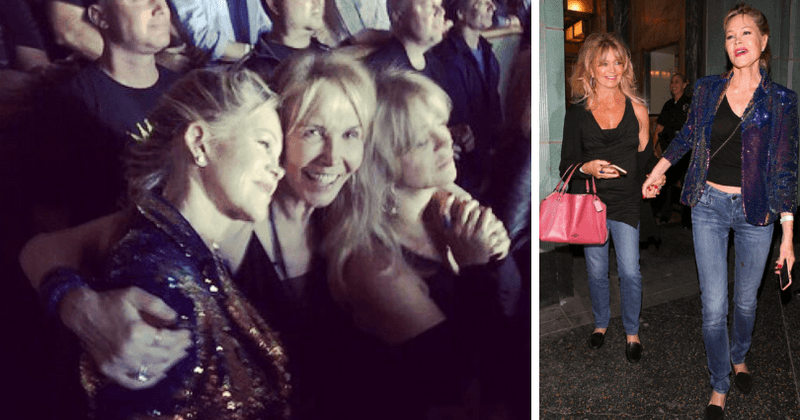 Melanie Griffith and Goldie Hawn spell casual elegance as they enjoy a fun night out at Sting's concert