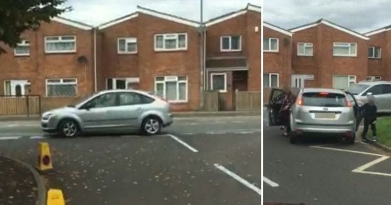 Arrogant driver breaks 10 rules in less than 90 seconds while dropping child off at school