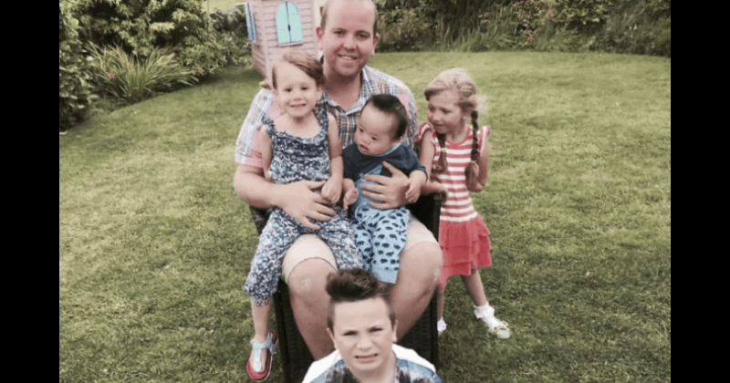 Single 'superdad' adopts fifth disabled child and urges other single people to follow his lead