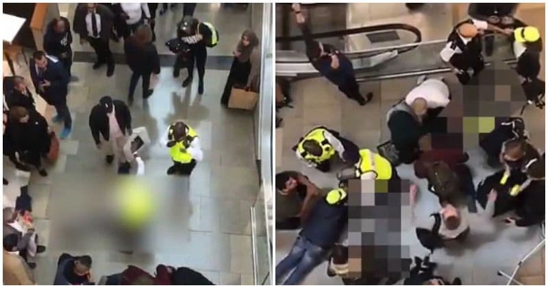 Woman left with 'life-changing' injuries after man falls on her from top floor of Westfield Shopping Center