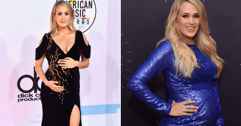 Carrie Underwood admits second pregnancy is 'harder', but son Isaiah is being supportive and a 'sweet guy'