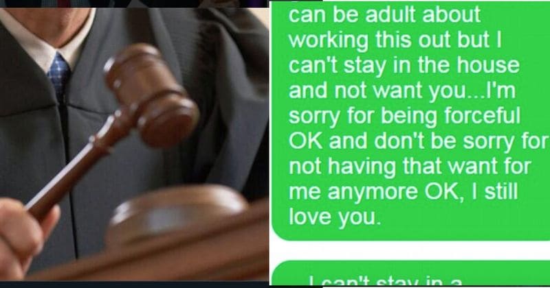 Judge frees stalker who sent sickening text message to ex-partner after 'raping' her
