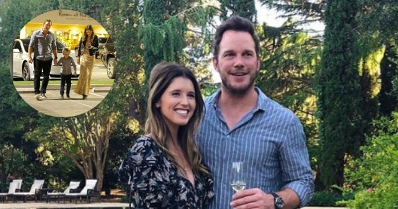 Chris Pratt takes son Jack to dinner with Katherine Schwarzenegger and Maria Shriver