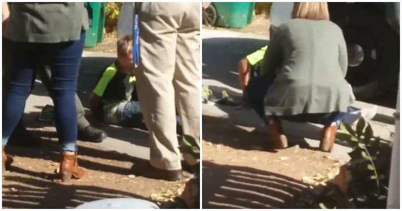 Mother horrified as cops force her 8-yr-old mentally disabled son to the ground and cuff his hands behind his back