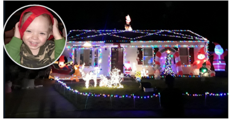 2-year-old boy feted by town with early Christmas dies of brain cancer