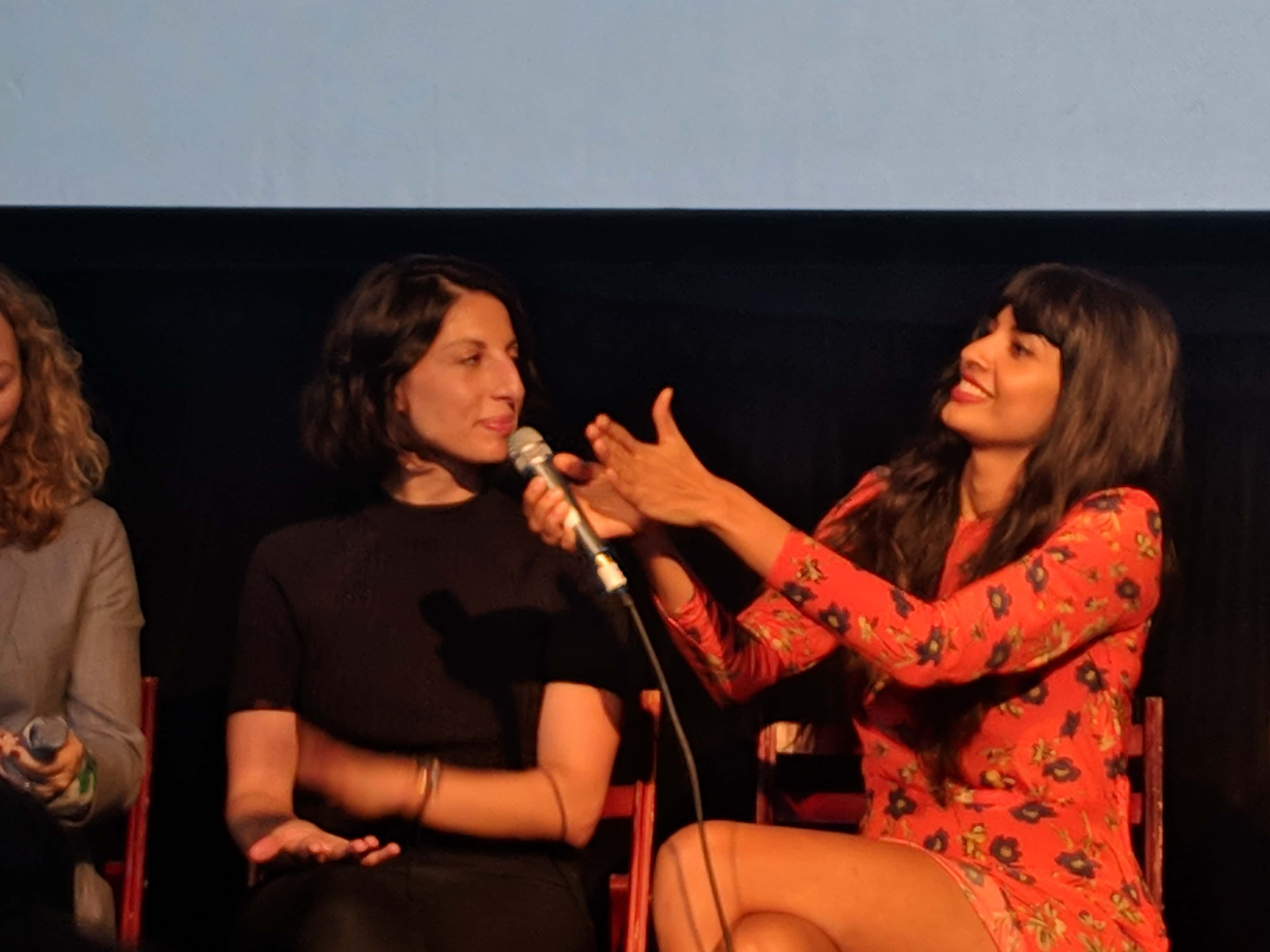 Negin Salmasi and Jameela Jamil