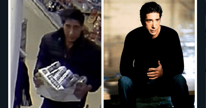 Police hunt for suspect 'who looks like Ross Geller from Friends' as social media brings out its best puns