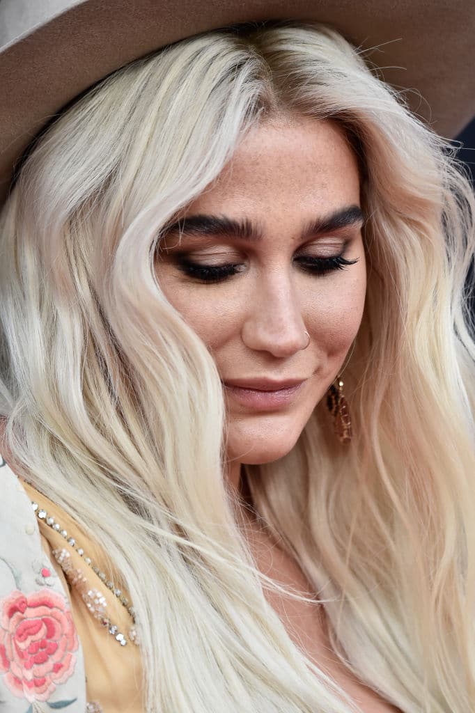 Recording artist Kesha attends the 2018 Billboard Music Awards at MGM Grand Garden Arena on May 20, 2018, in Las Vegas, Nevada. (Getty Images)