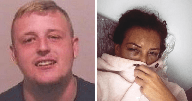 Mother screams for neighbors' help as nude abusive boyfriend drags her by the hair and beats her till she faints