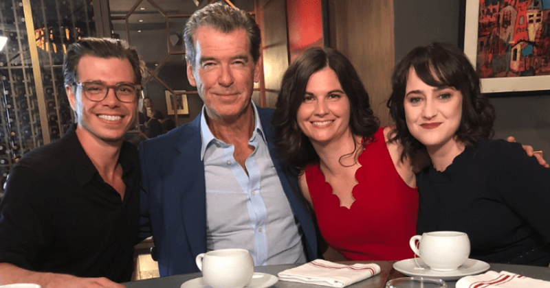 Pierce Brosnan reunites with his 'Mrs Doubtfire' costars 25 years after film's release