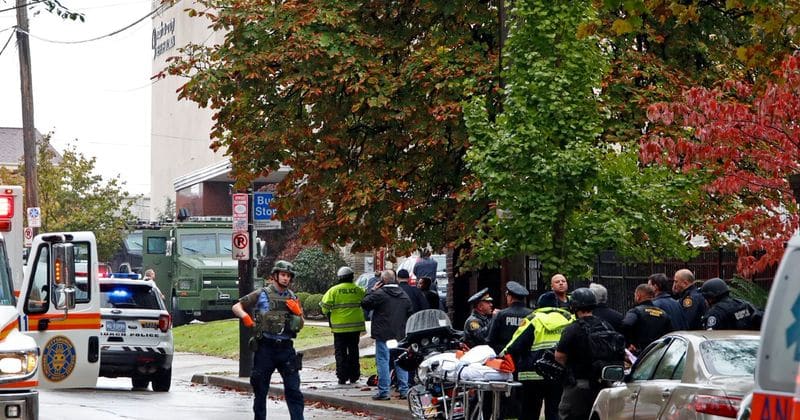 8 killed at Pittsburgh synagogue shooting; gunman who yelled 'all Jews must die' has been arrested
