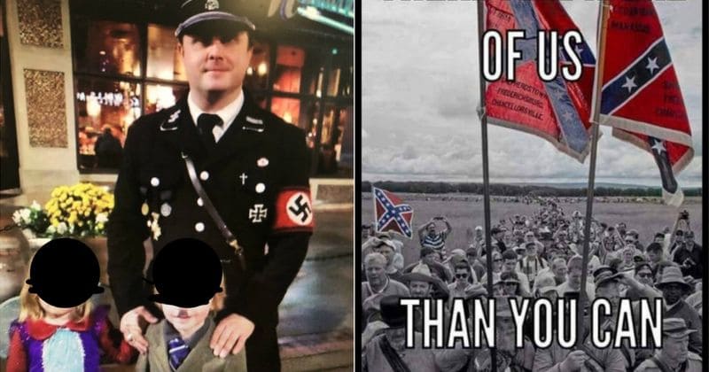 Father defends dressing 5-year-old son as Hitler for Halloween, says it reflects his "love for history"