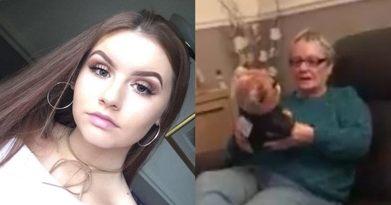 'I love you darling': Grandma breaks down after hearing late husband's voice coming from teddy bear