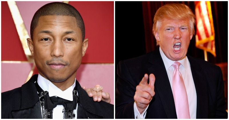 Pharrell Williams sends Trump cease and desist letter for playing 'Happy' at a rally after Pittsburgh synagogue shooting