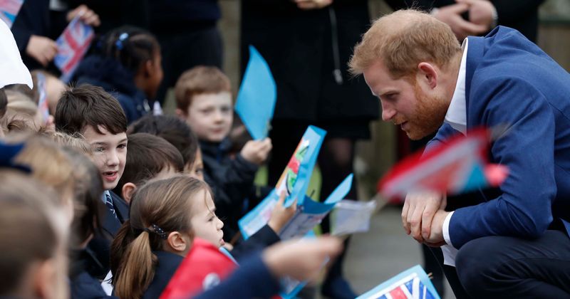 Prince Harry comforts six-year-old after finding out he lost his mother at a young age as well