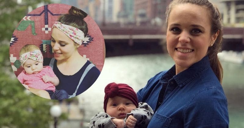 'Counting On' star Jinger Duggar posts adorable twinning picture with daughter Felicity on social media
