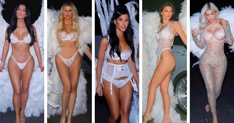 KarJenners take Halloween glam to new heights with epic Victoria's Secret Angel costumes