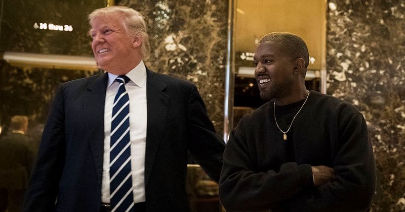 Trump denies rift with Kanye West despite rapper's claims he's been "used to spread messages" he doesn't believe in