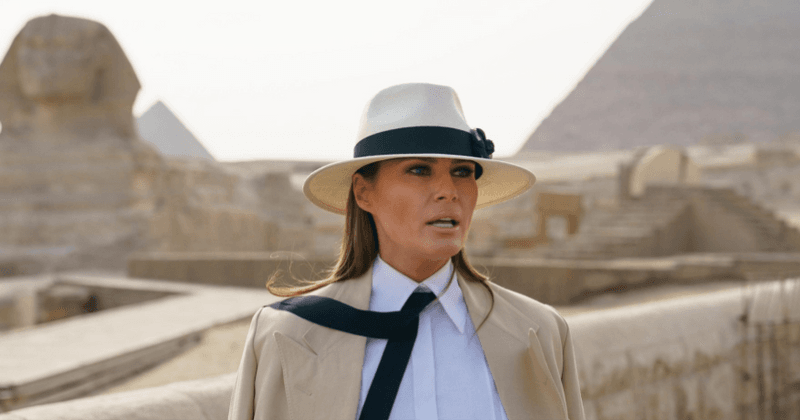 Federal spending records list Melania Trump's hotel bill for one day visit to Cairo being over $95,000