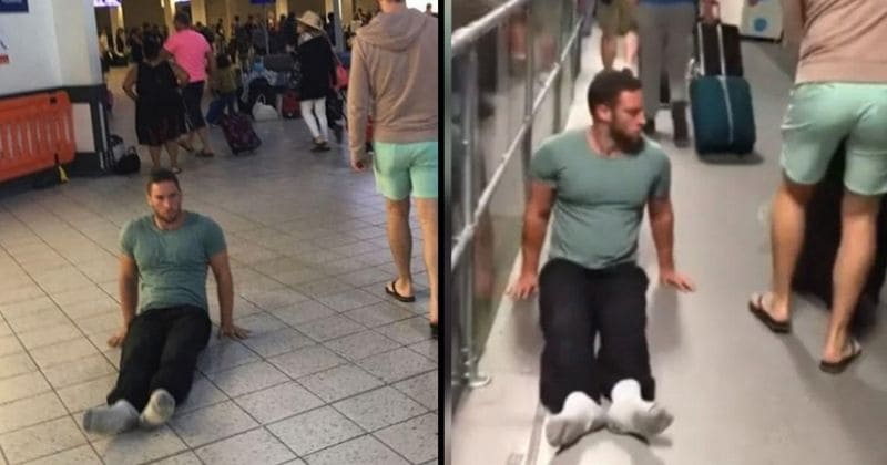 Paraplegic athlete sues Luton Airport after being forced to drag himself through the terminal