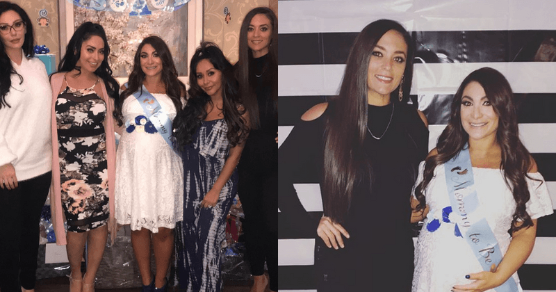 Sammi 'Sweetheart' Giancola reunites with her Jersey Shore family at Deena Cortese's baby shower