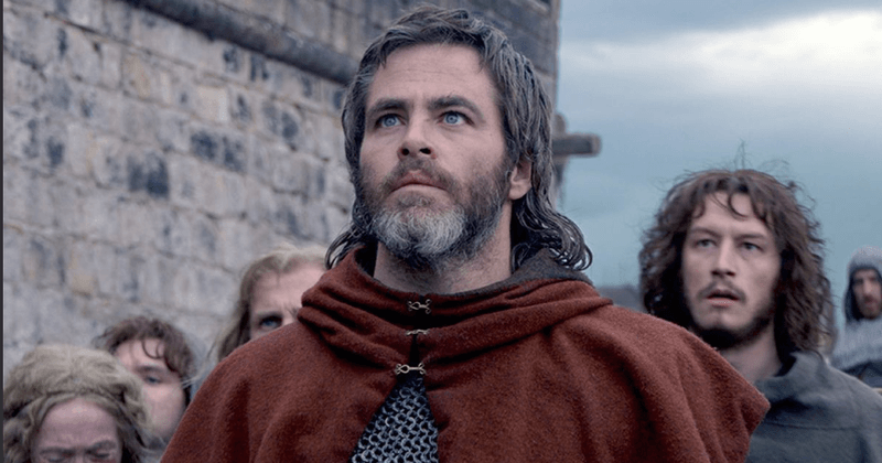 'Outlaw King': Chris Pine calls out the 'double standard' over full-frontal nudity in upcoming Netflix movie