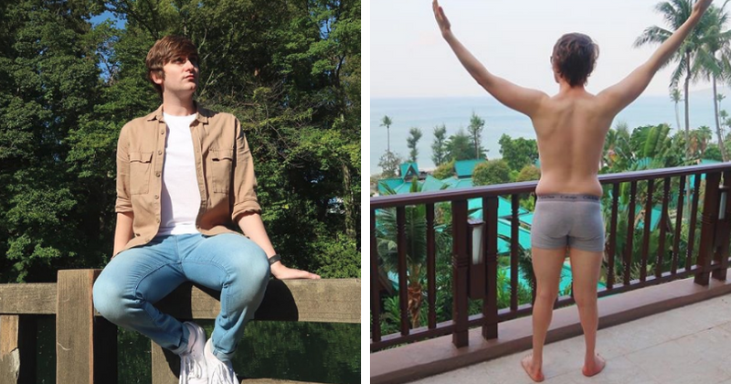 'It's time for plus-size Ken': Male body-positive blogger aims to help men accept their 'man boobs’ and belly rolls