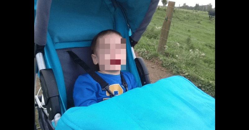 Fisherman pulls toddler from the sea after he crawled out of parents tent and waded into the water