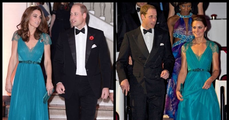Thrifty Kate Middleton steals the show as she recycles 2012 dress at awards ceremony