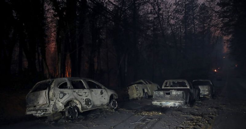 California wildfires: Five found burnt alive in vehicles after getting caught in the hellish blaze