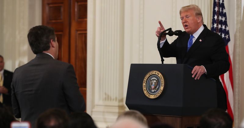 CNN could sue White House after Donald Trump administration revokes Jim Acosta's media credentials