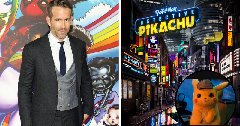 Ryan Reynolds to play Detective Pikachu in first ever live-action Pokemon film