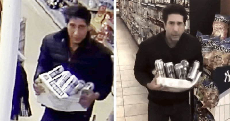 David Schwimmer lookalike thief who was caught stealing cans of beer has been arrested
