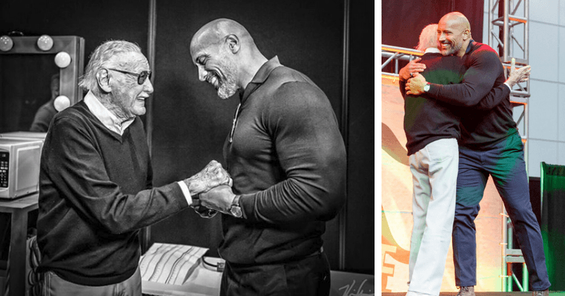 "We lost a good one": Dwayne Johnson pays emotional tribute to his friend Stan Lee