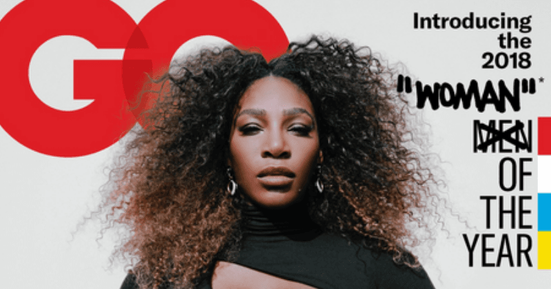 GQ's Woman of the Year featuring Serena Williams slammed as "racist and transphobic" for having woman in quotation marks