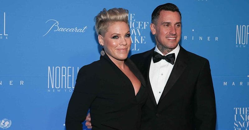 Pink's husband Carey Hart finds his pro-gun side and threatens to shoot looters amid California wildfires
