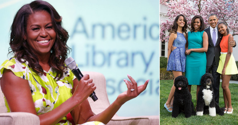 Michelle Obama is fine with an empty nest as daughter Sasha finishes high school, says 'I’m happy for them'