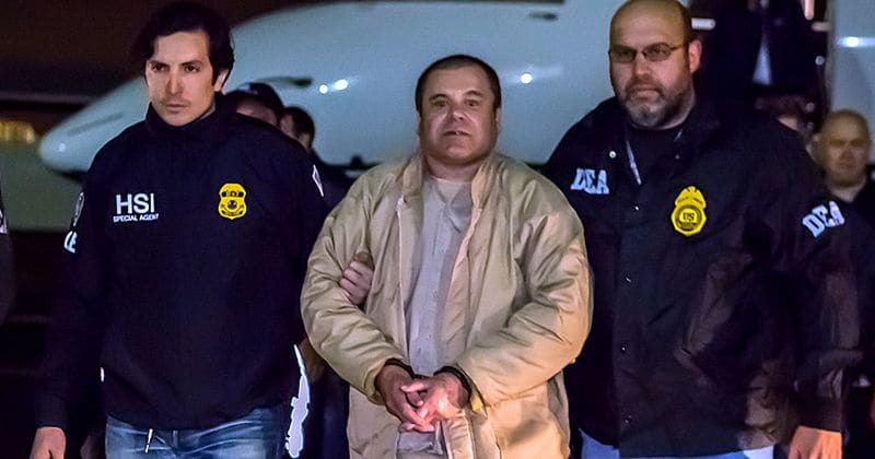 El Chapo smuggled over 300,000 pounds of cocaine into the US, enough to provide one line to every citizen