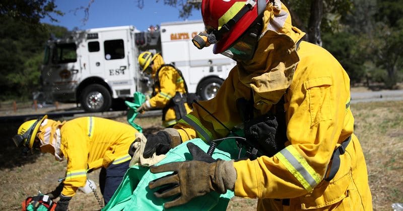 California wildfire shelter struck by norovirus outbreak even as rescue efforts continue