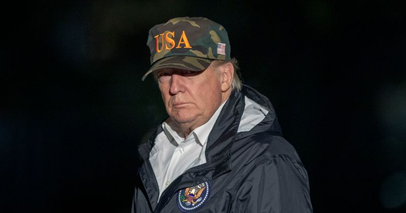 Trump tours wildfire-ravaged California town of Paradise and mistakenly calls it 'Pleasure', twice