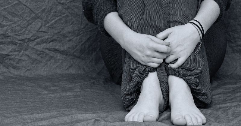 12-year-old bullied girl hangs herself after posting late-night picture showing 'RIP' written in pen on her heel