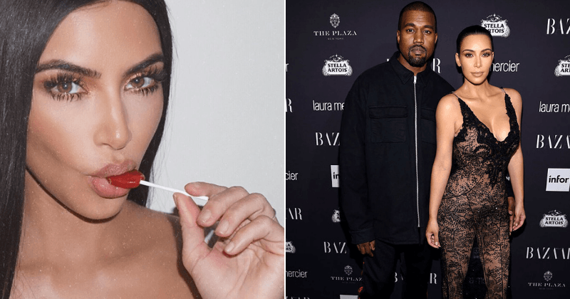 Kim Kardashian reveals husband Kanye West gets upset when she posts racy photos on social media