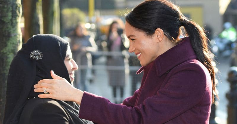Meghan Markle visits Grenfell community kitchen to help prepare 200 meals for elderly people's homes and shelters