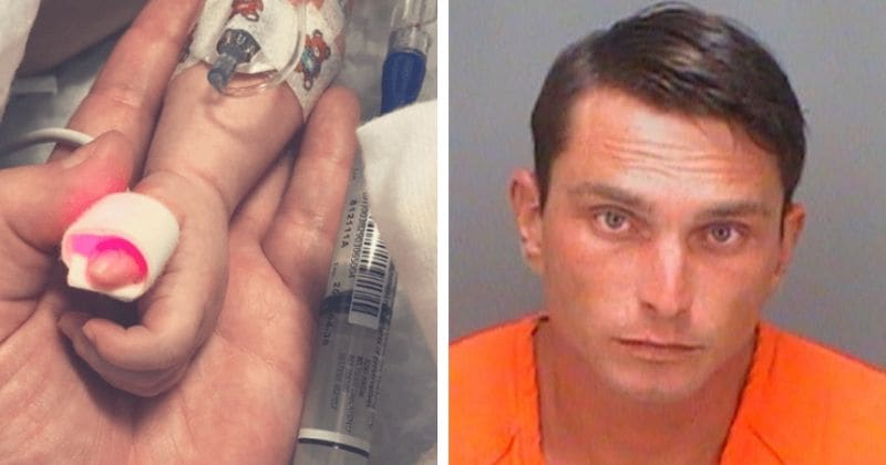 Man charged with murder after he hit a seven-week-old baby and squeezed her to death 'out of frustration' while changing her diaper