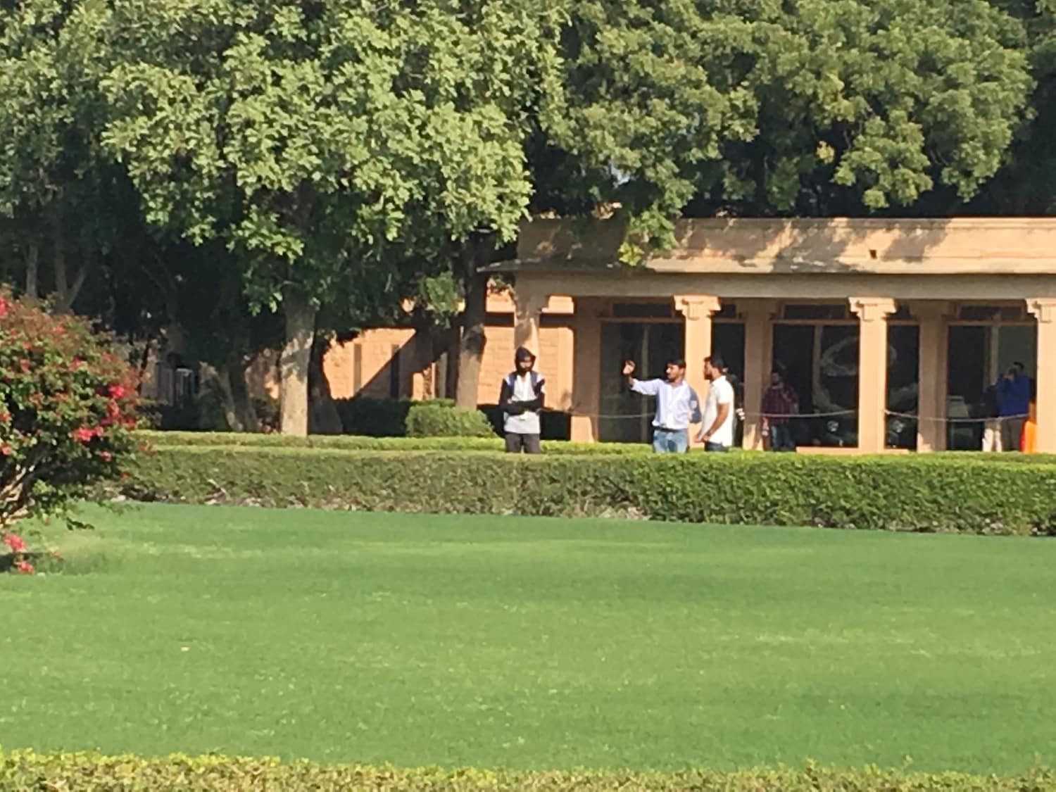 Hotel staff are keeping a close eye on the palace grounds to ensure no one uninvited snatches a glimpse at the wedding. (Meaww Photo)
