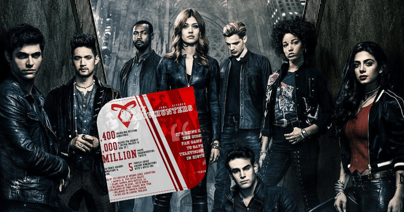 The #SaveShadowhunters fan campaign is unprecedented in size and passion, but binding it all is the simplest ingredient: Love