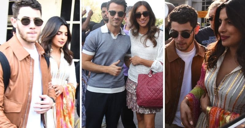 PICS! Nick Jonas and Priyanka Chopra arrive in Jodhpur ahead of their wedding with a bevy of celebrity guests in tow