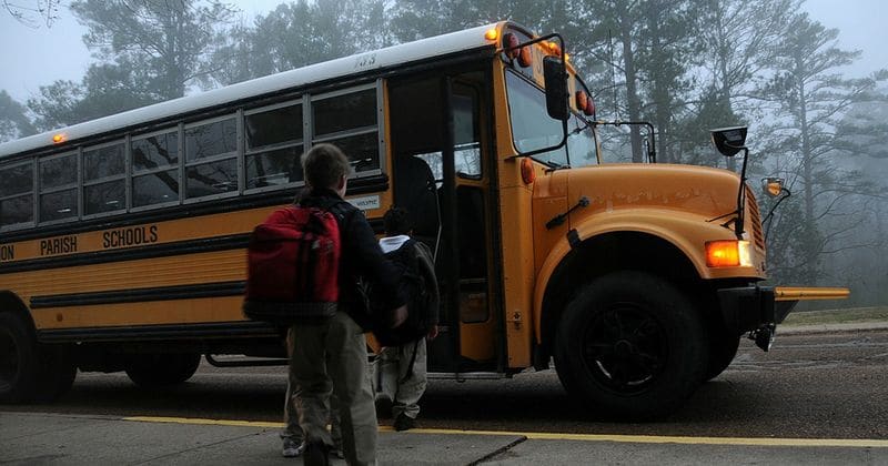 7-year-old girl in coma after she was struck by a truck while getting down from school bus in Maryland