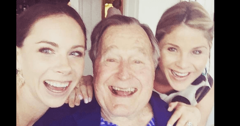 Jenna Bush misses her grandfather George HW Bush but is very happy he will be reunited with his wife Barbara