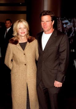Meg Ryan and Dennis Quaid in 1998 (Getty Images)